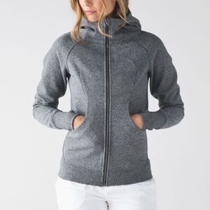 lululemon athletica Gray Hoodie Jacket